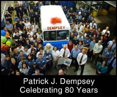 Pat Dempsey celebrated his 80th birthday