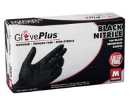 Box of Dempsey Uniform black premium nitrile gloves