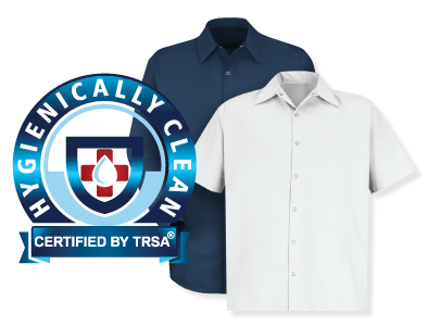 Dempsey Uniforms Hygienically Clean Certified By TRSA