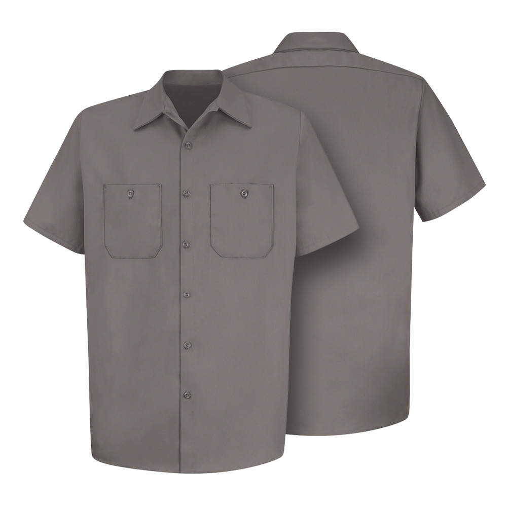 Graphite grey Dempsey Uniform 100% cotton shirt