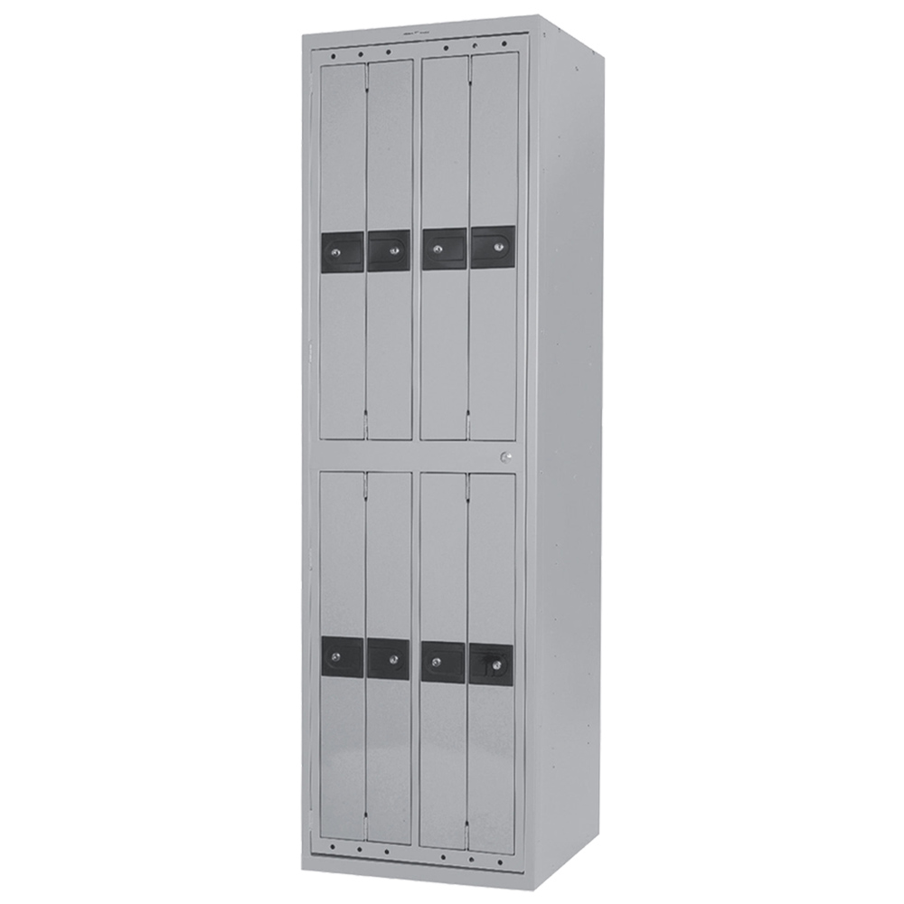 Dempsey Uniform grey 8 compartment locker