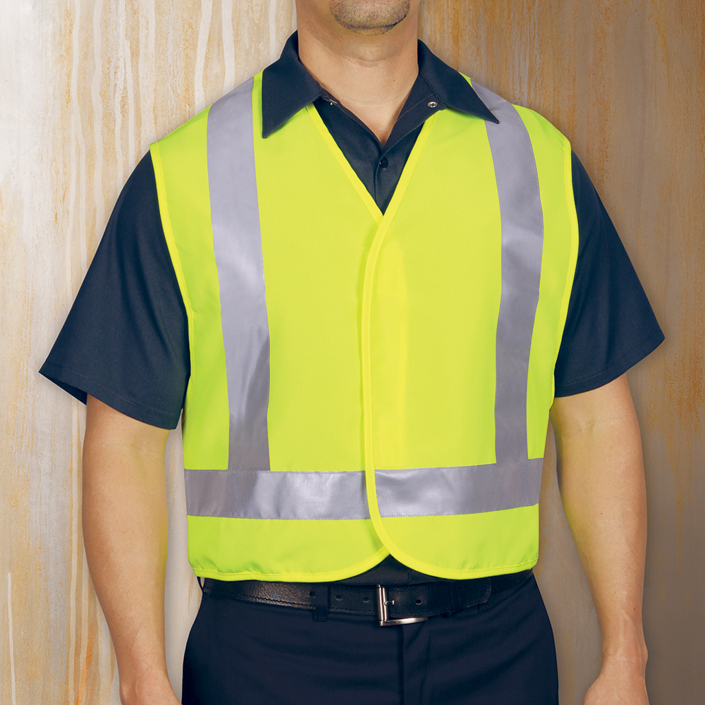 Yellow Dempsey Uniform high-visibility safety vest