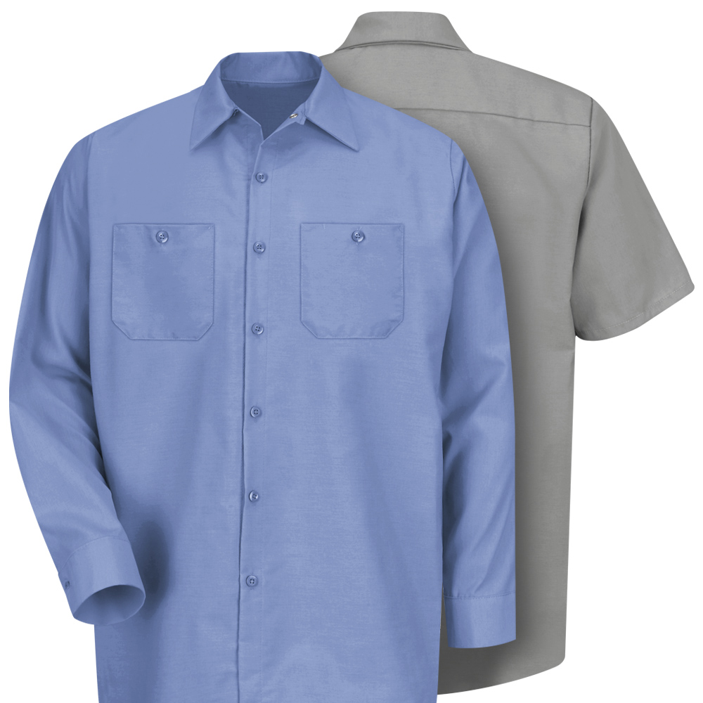 Dempsey Uniform long sleeve and short sleeve industrial work shirts