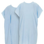 Blue Dempsey Uniform wraparound 3-armhole exam gowns