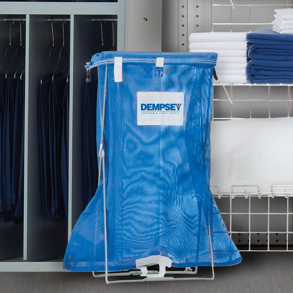 Dempsey Uniform x-style folding bag stand